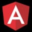 Logo representing Angular framework