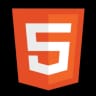 Logo representing HTML5 technology